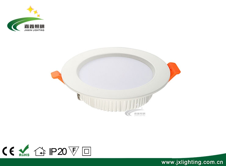 高品質嵌入式9W SMD面板輕圓形超薄LED筒燈